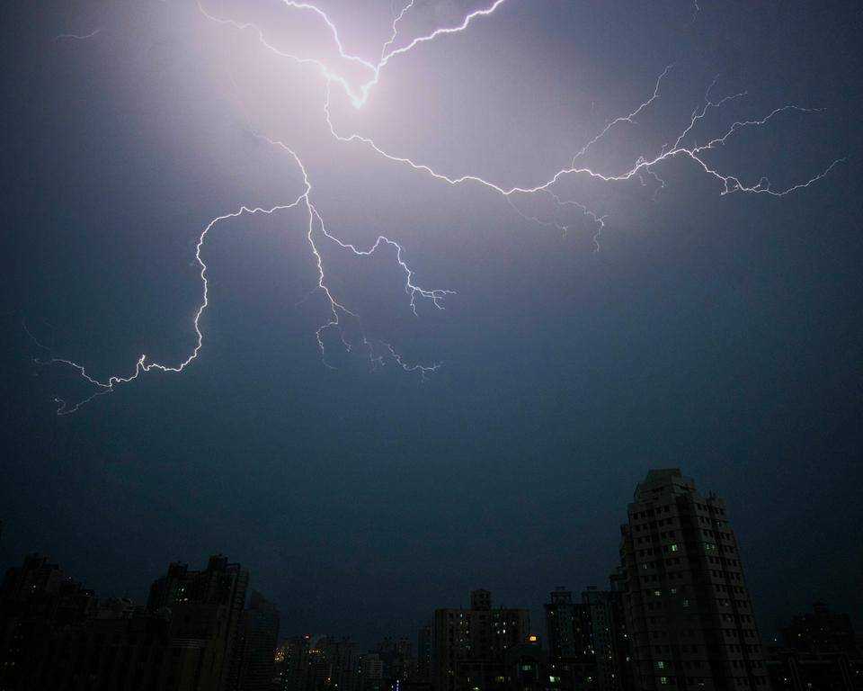 Lightning Flashes Across The Sky, August 2020